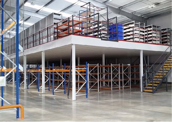 1000Kg/M2 H Beams Warehouse Structural Shelving Mezzanine
