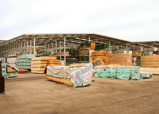 Flexible Cantilever Racking Heavy Duty Storage Racks Hot Dip Galvanization Surface Finish